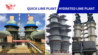 100tpd  Active Lime Production Line with rotary kiln