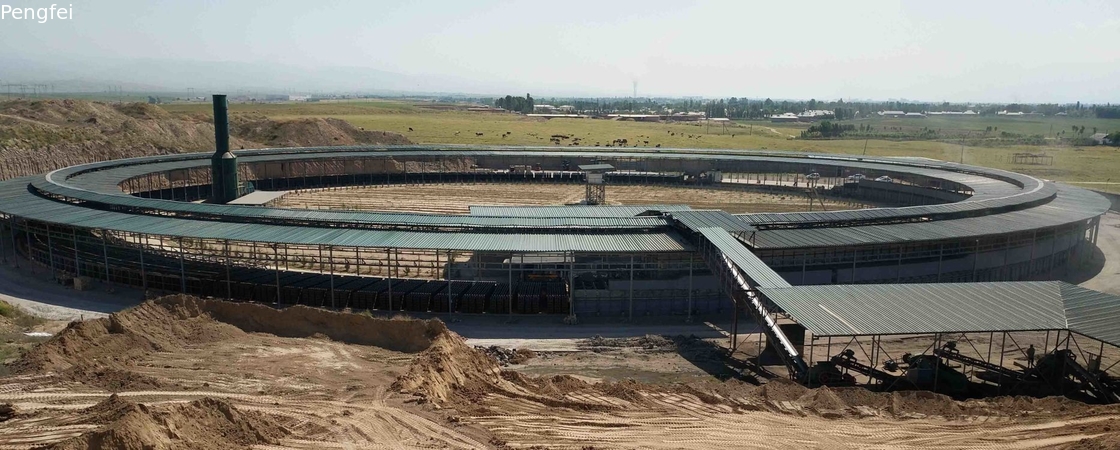 Construction of dry process cement plant and cement factory
